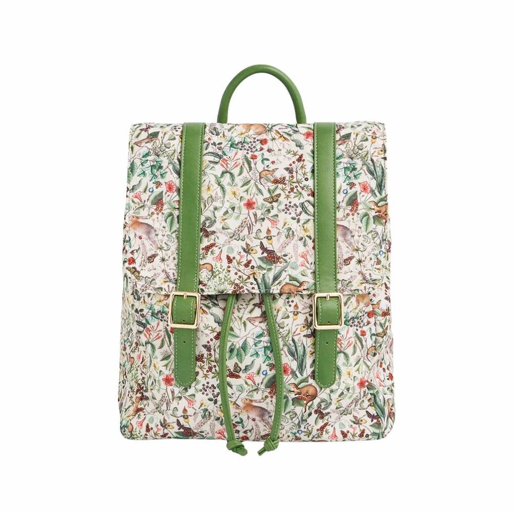 NEW FABLE ENGLAND women's woodland backpack in green